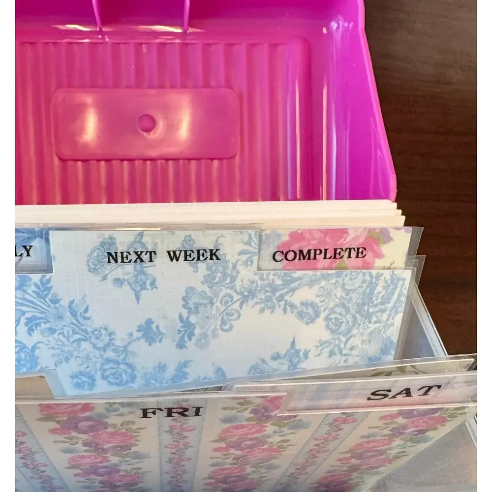 ADHD Notecard planner start up kit